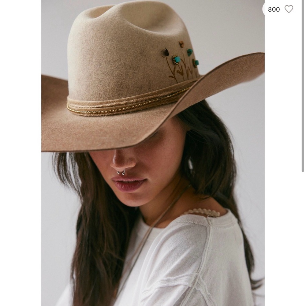 Free People Cassidy Stone Wool Hat